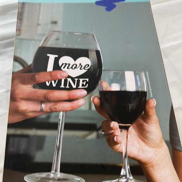 Bigmouth, Inc xl wine glass NIB and holds a full 750 mL bottle of wine - Picture 3 of 7